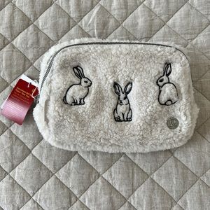Lululemon Lunar New Year 2023 Everywhere Belt Bag Rabbit Bunny fleece NWT